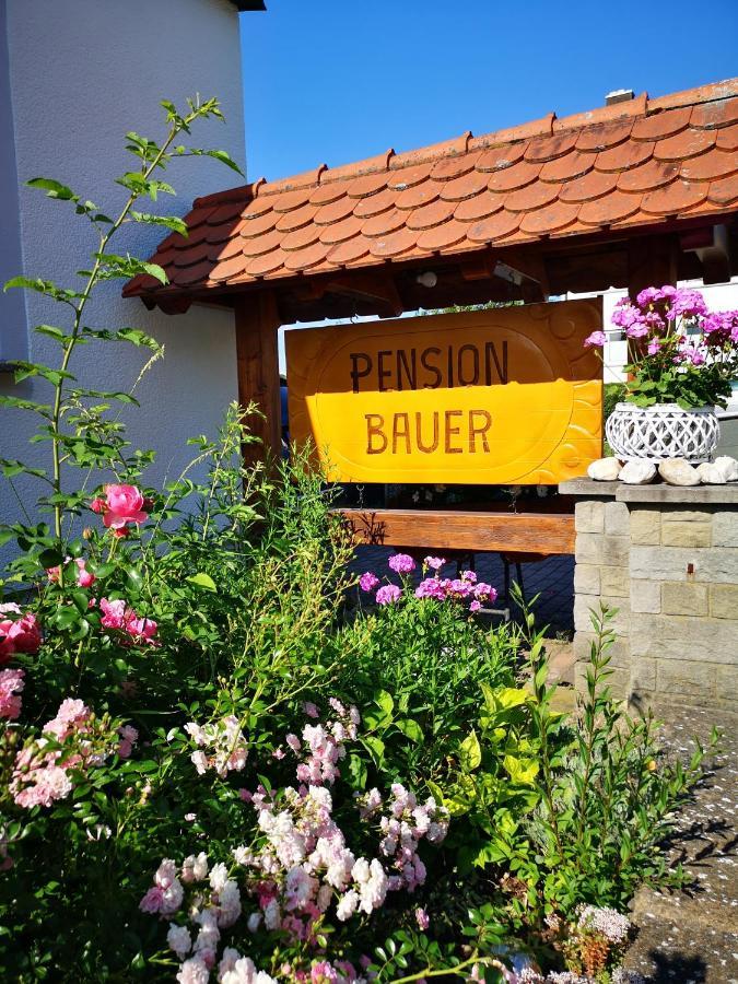 Pension Bauer Ebern Bagian luar foto